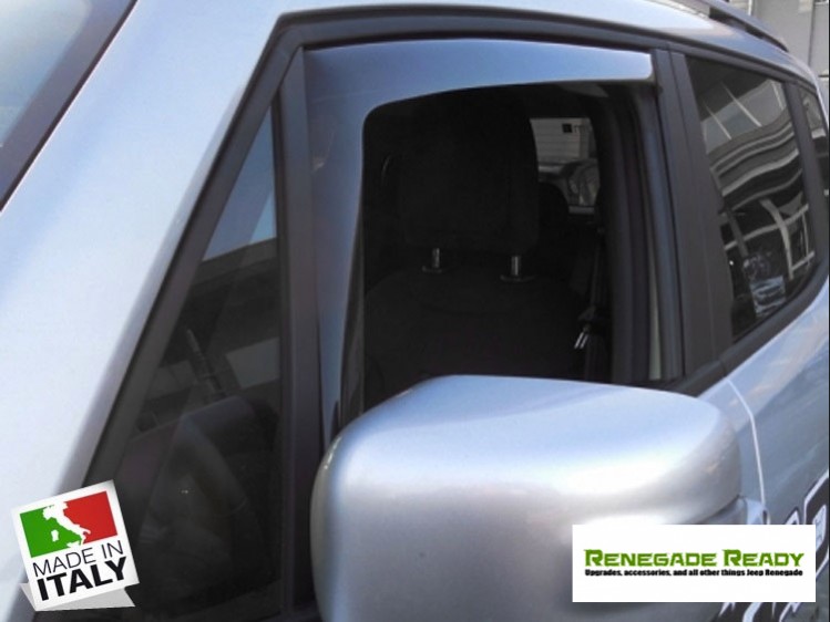 Jeep renegade deals window deflectors